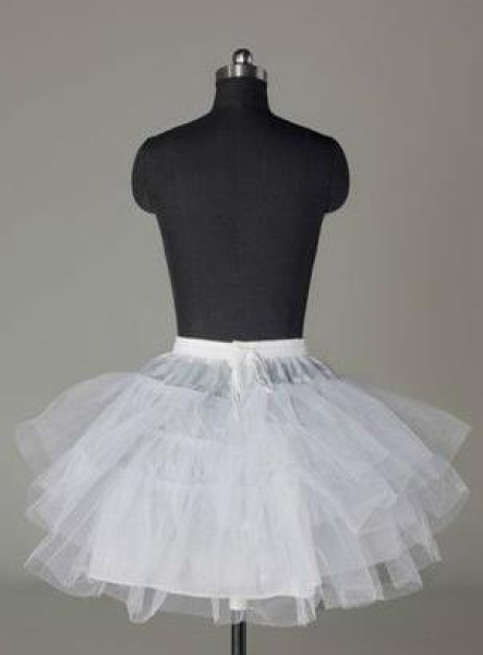 3 Grössen: Voluminöser, stützender Unterrock, Petticoat, Reifrock ohne Reif - Babys bis Teenies/Erwachsene